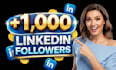grow linkedin followers organically without bots