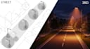 2d 3d street lighting, interior and exterior lighting design using autocad