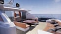 create 3d yacht interior design, catamaran model, boat interior design