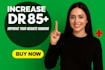 increase ahrefs dr domain rating 75 to 80 and 85 plus