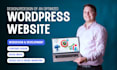 build a professional wordpress website based on UX research