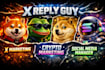 blast crypto solana meme coin nft crypto token tg project be your x reply guy