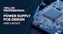 do professional power supply pcb design and layout