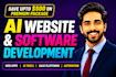 do ai website development full stack ai software developer with ai integration