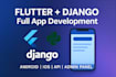 build full stack apps using flutter and django