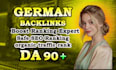 create 25 permanent german dofollow backlinks from high da germany sites