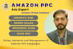 setup, manage and optimize amazon PPC ads campaigns