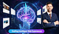 create a complete front end and back end web solution