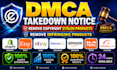 remove copyright stolen products on temu walmart etsy ebay shopify under dmca