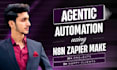 build ai agent or chatbot using n8n, zapier, or claude for business automation
