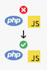 fix bugs in PHP, laravel, HTML5, javascript,
