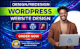 design redesign edit wordpress website as elementor pro expert build elementor