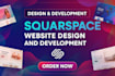 design and develop a website on squarespace