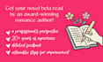 beta read your novel