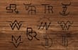 design a custom western cattle brand logo for your ranch