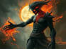 create dark art, surreal digital art and anything