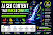write ai SEO blogs that rank and convert