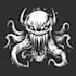 design horror fun creature logo art