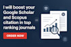 increase your readers, views, followers, and recommendations on researchgate