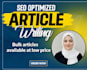 write engaging bulk SEO blog posts, content writing, and articles