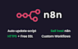 install n8n on server and build n8n workflows
