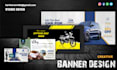 design web banner, ad banner and etc