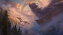 create ancient mythology illustrations