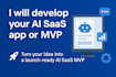 develop ai saas website and ai apps