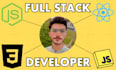 be full stack developer, front end web developer