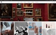design art gallery and museum website