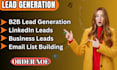 do professional lead generation and data collection for you