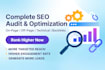 do complete SEO audit, onpage, backlinks and technical fixes