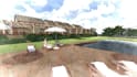 design sketchy conceptual exterior, interior rendered image