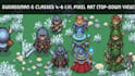 do pixel art animation, pixel character, pixel sprite sheet, game asset