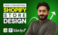 build shopify store design and redesign shopify ecommerce website developer