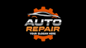 design unique auto repair logo with free source file