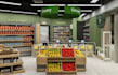 restyle 3d grocery store interior, supermarket render,mart design,space plan,cgi