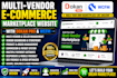 build multi vendor ecommerce marketplace website multivendor with dokan pro wcfm