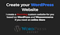 create a wordpress website for you