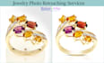 do high end jewelry retouching and photo editing