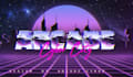 retro 80s vhs intro with your text or logo
