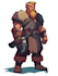 draw 2d game character or 2d game character