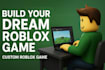 create and develop a professional roblox game with scripting  custom features