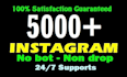 5000 instagram followers as your need