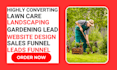 generate lawn care landscaping gardening website with lead capture system