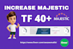 increase your website majestic trust flow tf cf 40 plus
