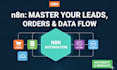 automate leads, orders, and data using n8n