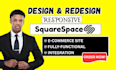 squarespace website design squarespace website redesign squarespace website