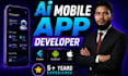 provide ai mobile app development service for android and ios with flutter