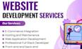 build ai website, business website development as a full stack web developer